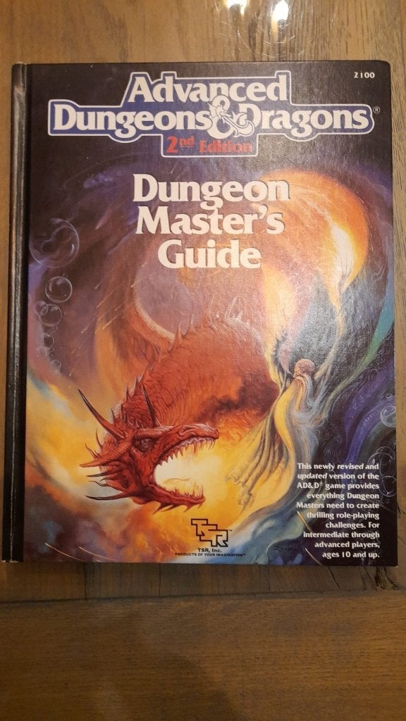 Advanced Dungeons & Dragons 2nd Ed. - Dungeon Master's Guide, Ophalen of Verzenden, Gelezen