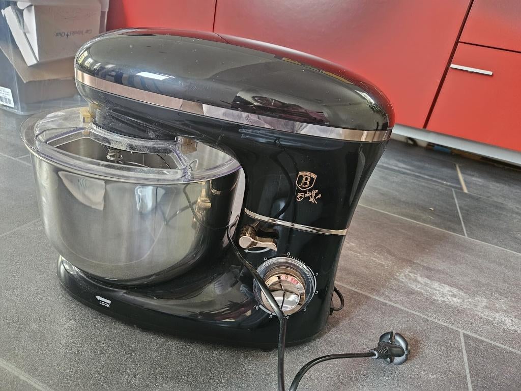 Berlinger Haus keukenmachine rose, 4 liter of meer, Ophalen, Zo goed als nieuw, 3 snelheden of meer