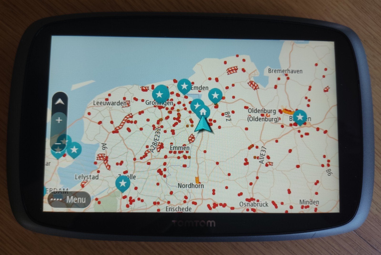 TomTom GO 6000 Europe Lifetime Updates, Ophalen of Verzenden, Zo goed als nieuw