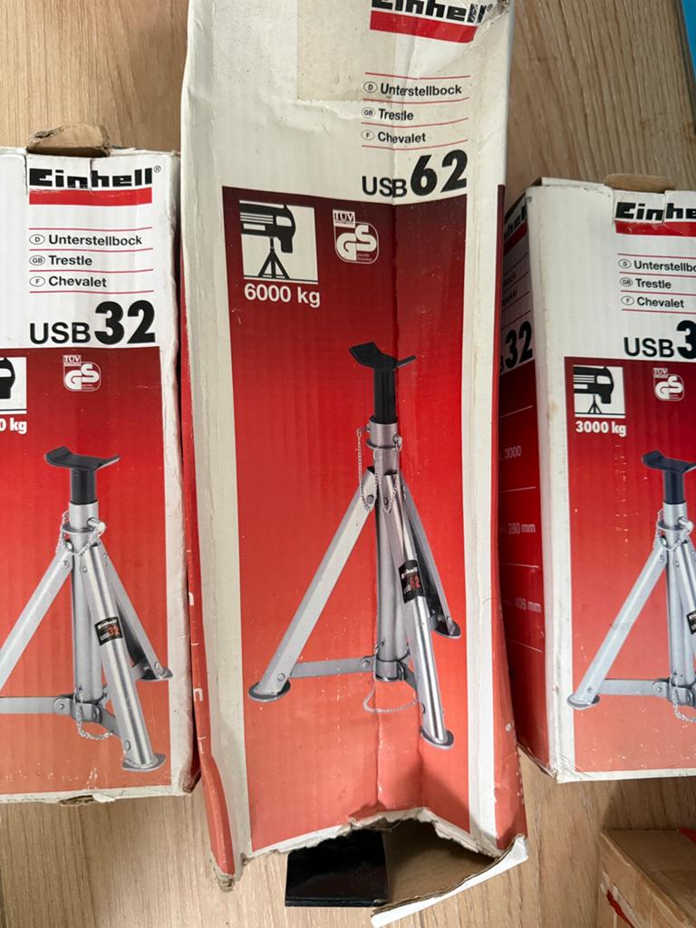 Einhell verstbare bok/krik, Auto diversen, Ophalen of Verzenden, Zo goed als nieuw, Garagekrik