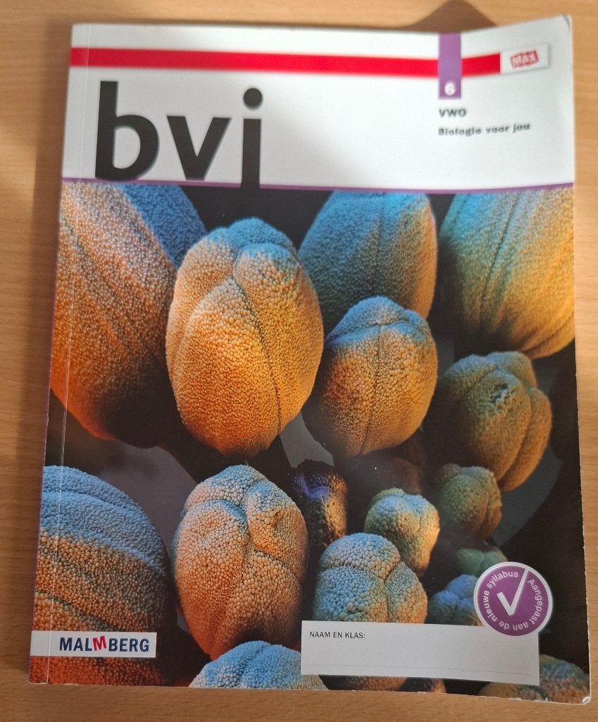 Biologie Voor Jou VWO 6, Boeken, Schoolboeken, Ophalen of Verzenden, Zo goed als nieuw, VWO, Biologie