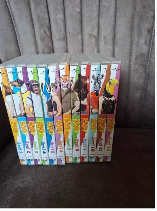 ZOOP DVD Boxset - Complete Collectie (Deel 1 t/m 12), Alle leeftijden, Ophalen of Verzenden, Zo goed als nieuw