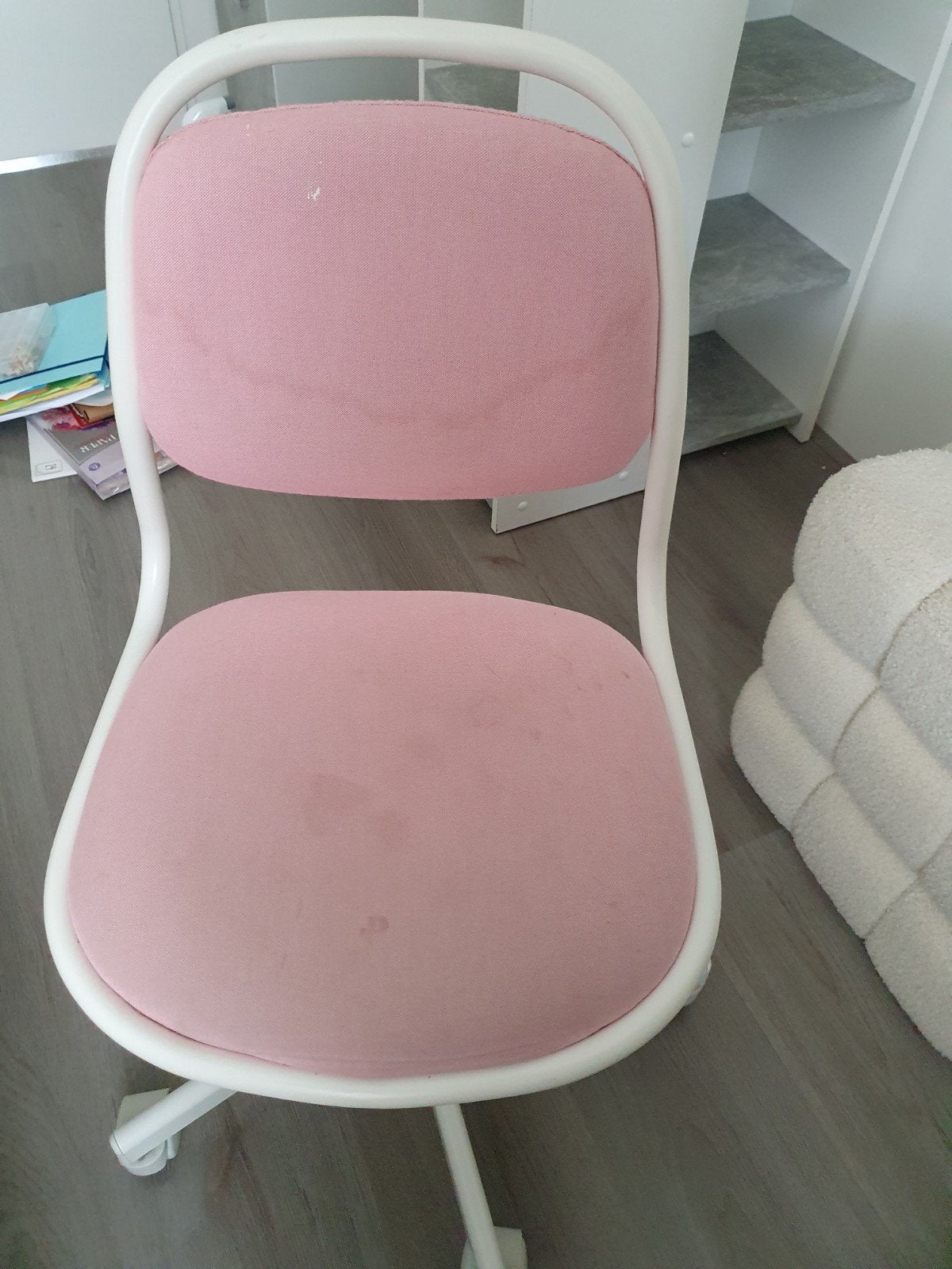 Bureaustoel, Ophalen of Verzenden, Gebruikt, Roze, Bureaustoel