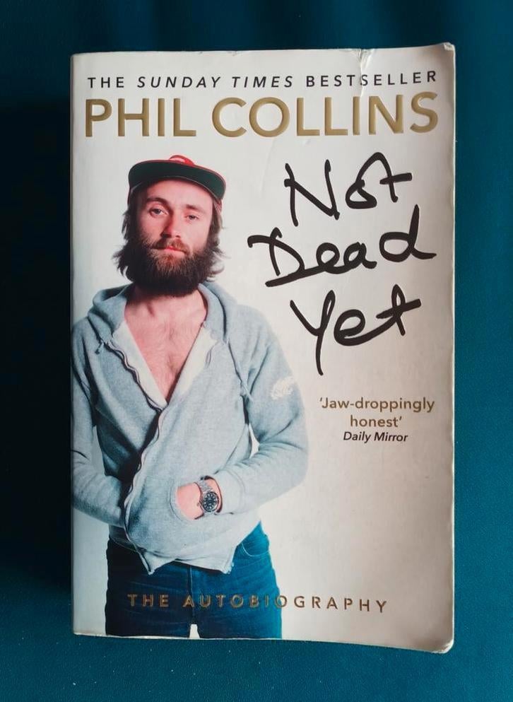 Phil Collins - Not dead yet autobiografie Genesis, Boeken, Gelezen, Kunst en Cultuur, Ophalen of Verzenden, Phil Collins