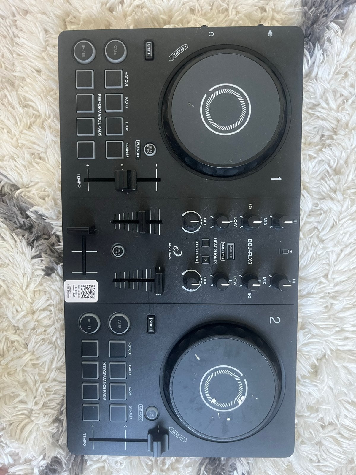 Pioneer DDJ-FLX2 DJ Controller - in goede staat, Ophalen of Verzenden, Zo goed als nieuw, Dj-set, Pioneer