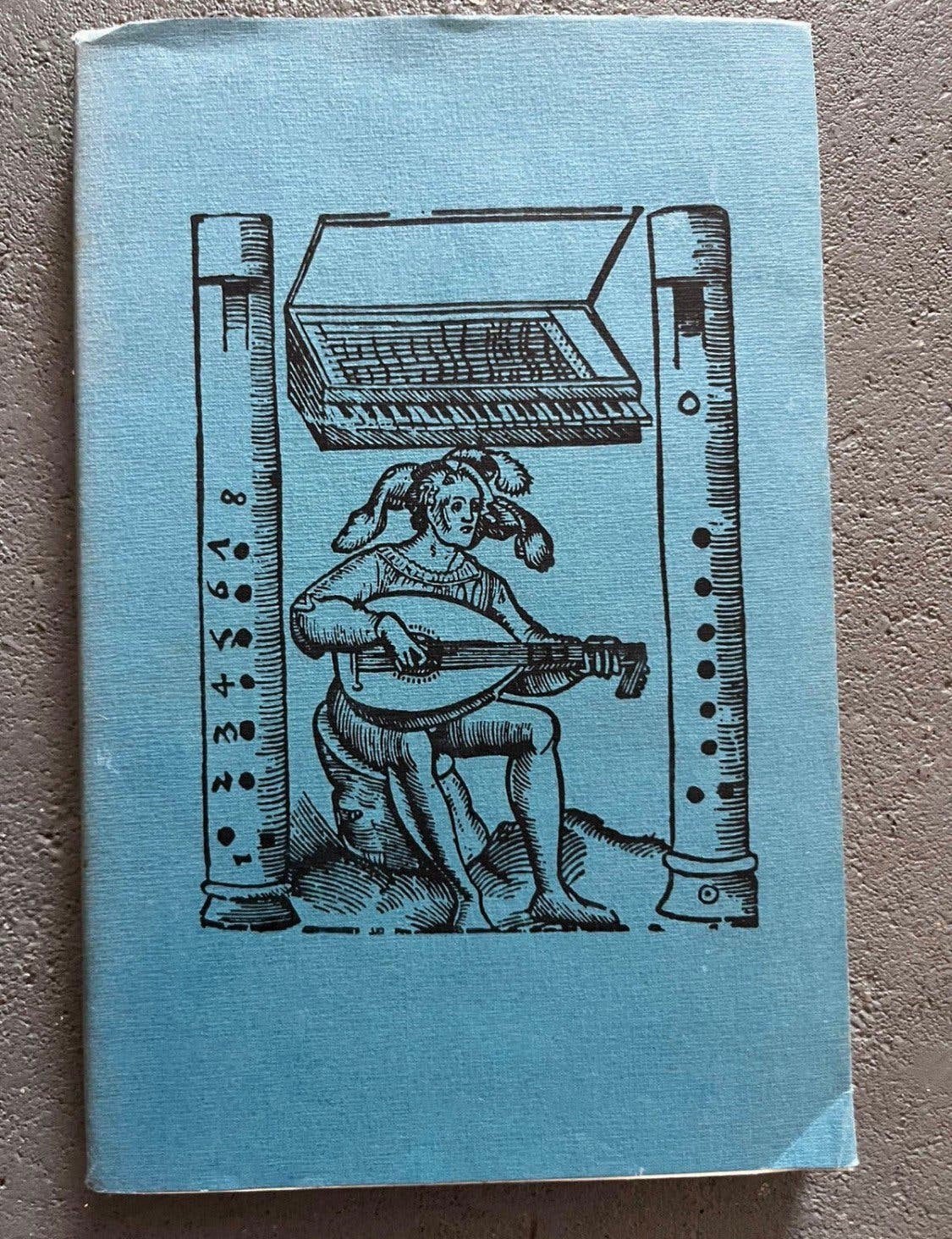 Bladmuziek renaissance luit facsimile Livre Plaisant lute, Ophalen, Zo goed als nieuw, Artiest of Componist, Klassiek