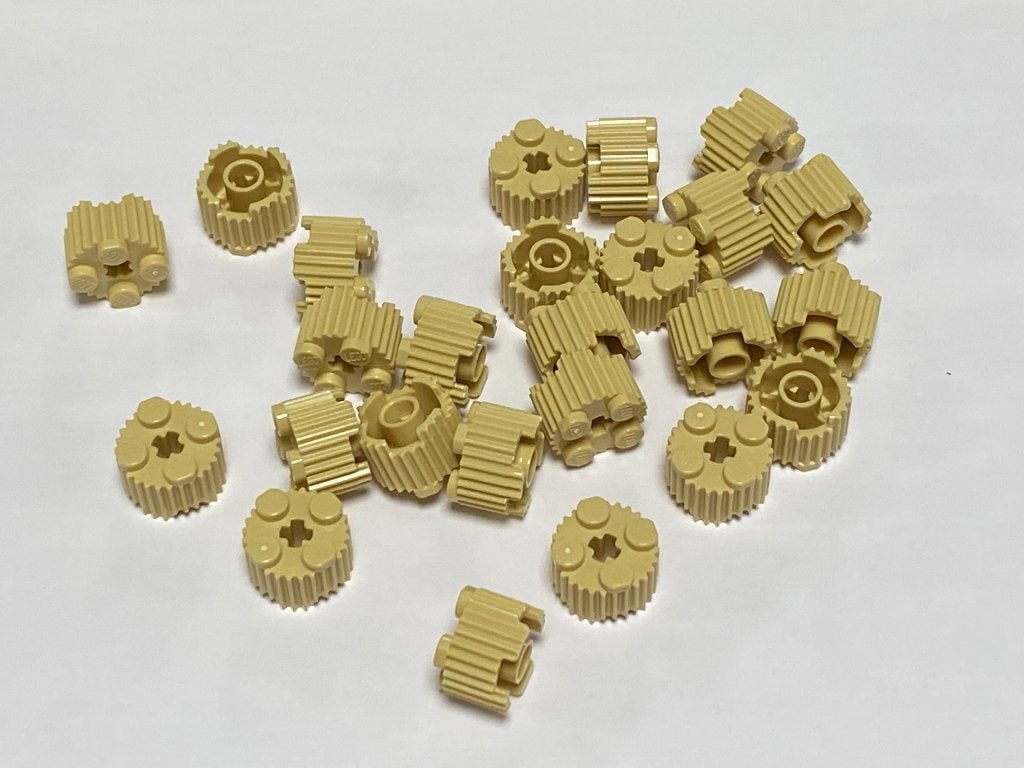 Partij 25x 2x2 ronde Lego grille stenen in diverse kleuren, Overige thema's, Lego, Nieuw, Ophalen of Verzenden