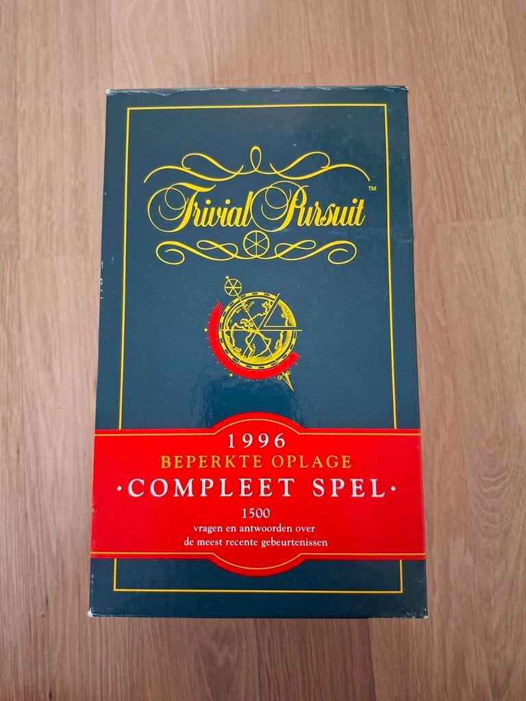 Trivial Pursuit 1996 Beperkte Oplage - Compleet Spel, Ophalen of Verzenden, Zo goed als nieuw