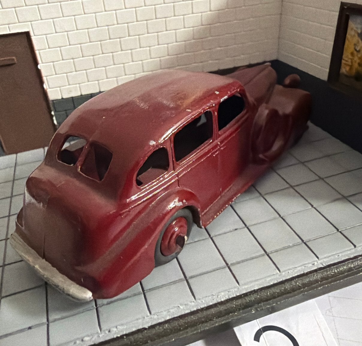 Dinky toys 39 buick, Dx, Gebruikt, Auto, Dinky Toys