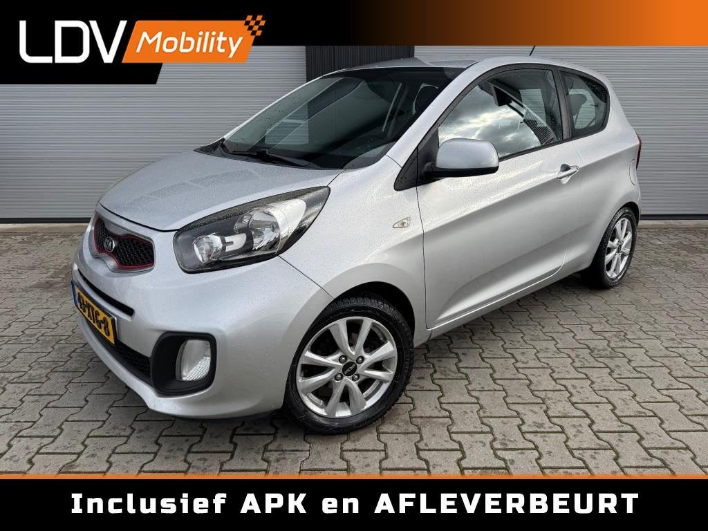 Kia PICANTO 1.0 CVVT COMFORT PACK / Airco / Aux / LM-velgen, Auto's, Kia, Bedrijf, Picanto, ABS, Airbags, Airconditioning, Boordcomputer
