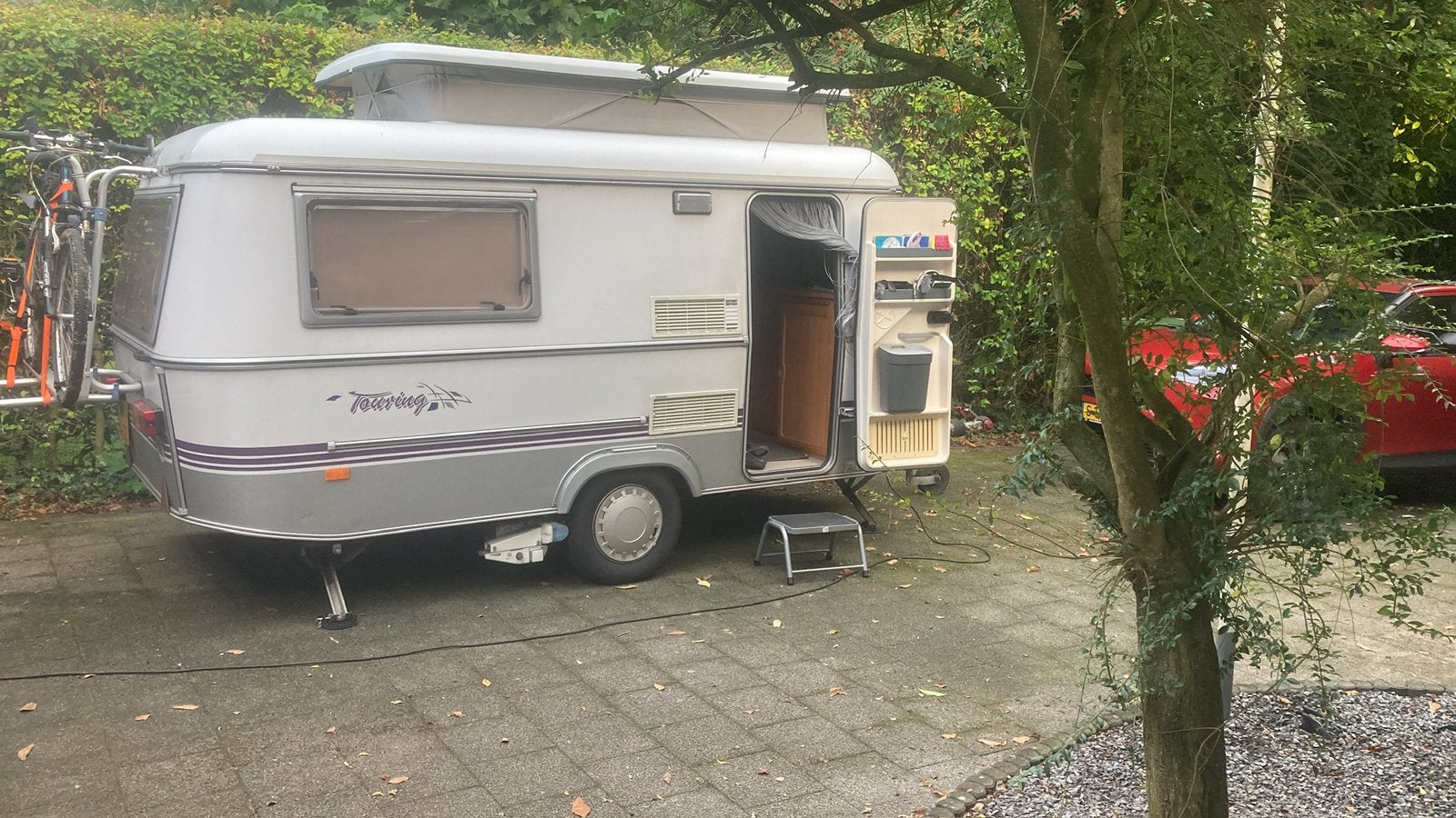 Eriba Triton uit 1997 met recente mover, Caravans en Kamperen, Standaardzit, Tot en met 2, 500 - 750 kg, Eriba