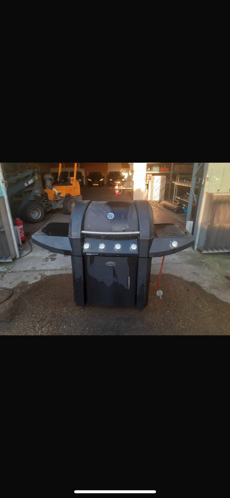 Gas barbecue, Ophalen, Gebruikt, Gas, Vrijstaand