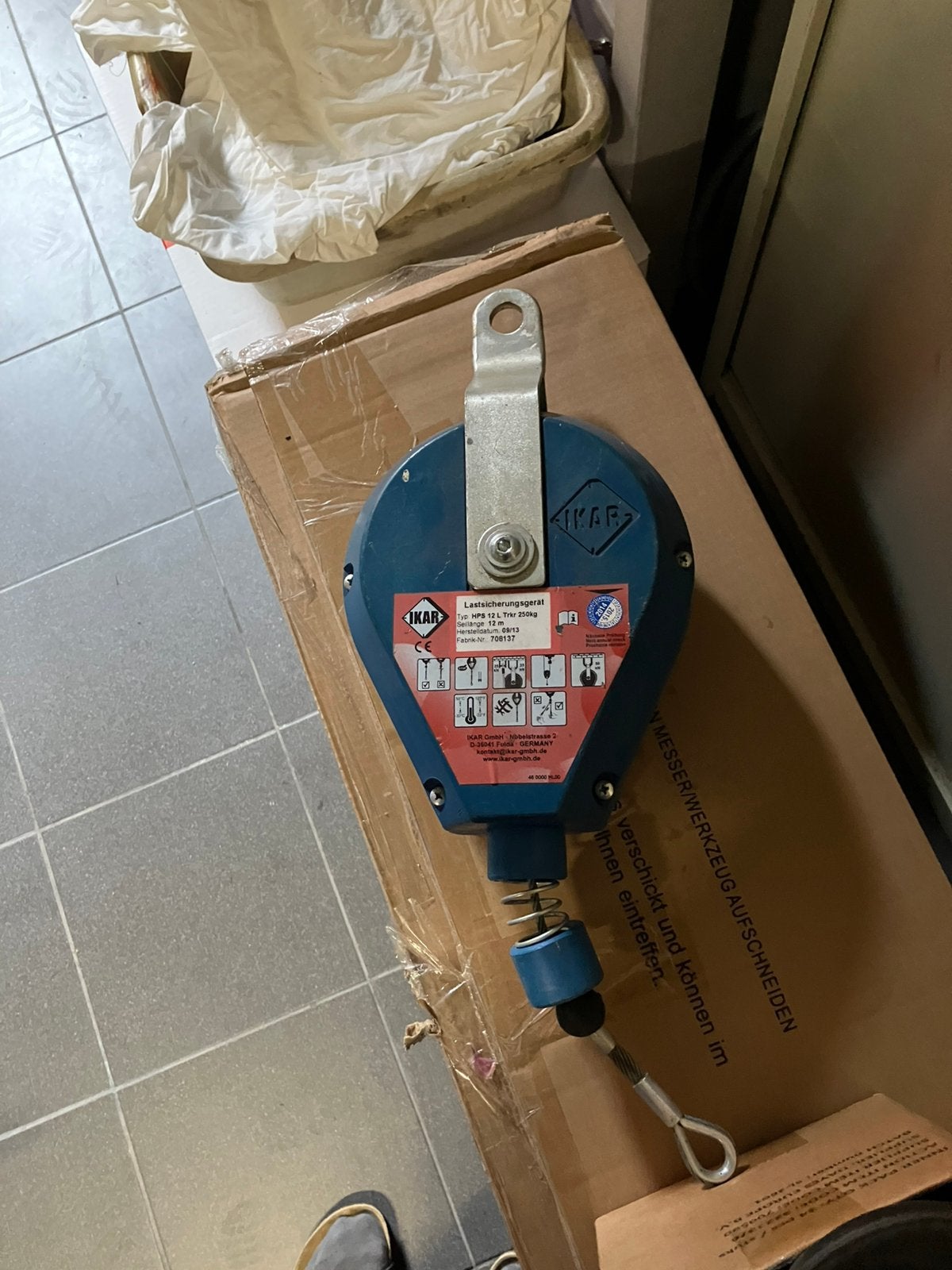 Valstop valbeveiliging Ikar, Ophalen of Verzenden, Zo goed als nieuw