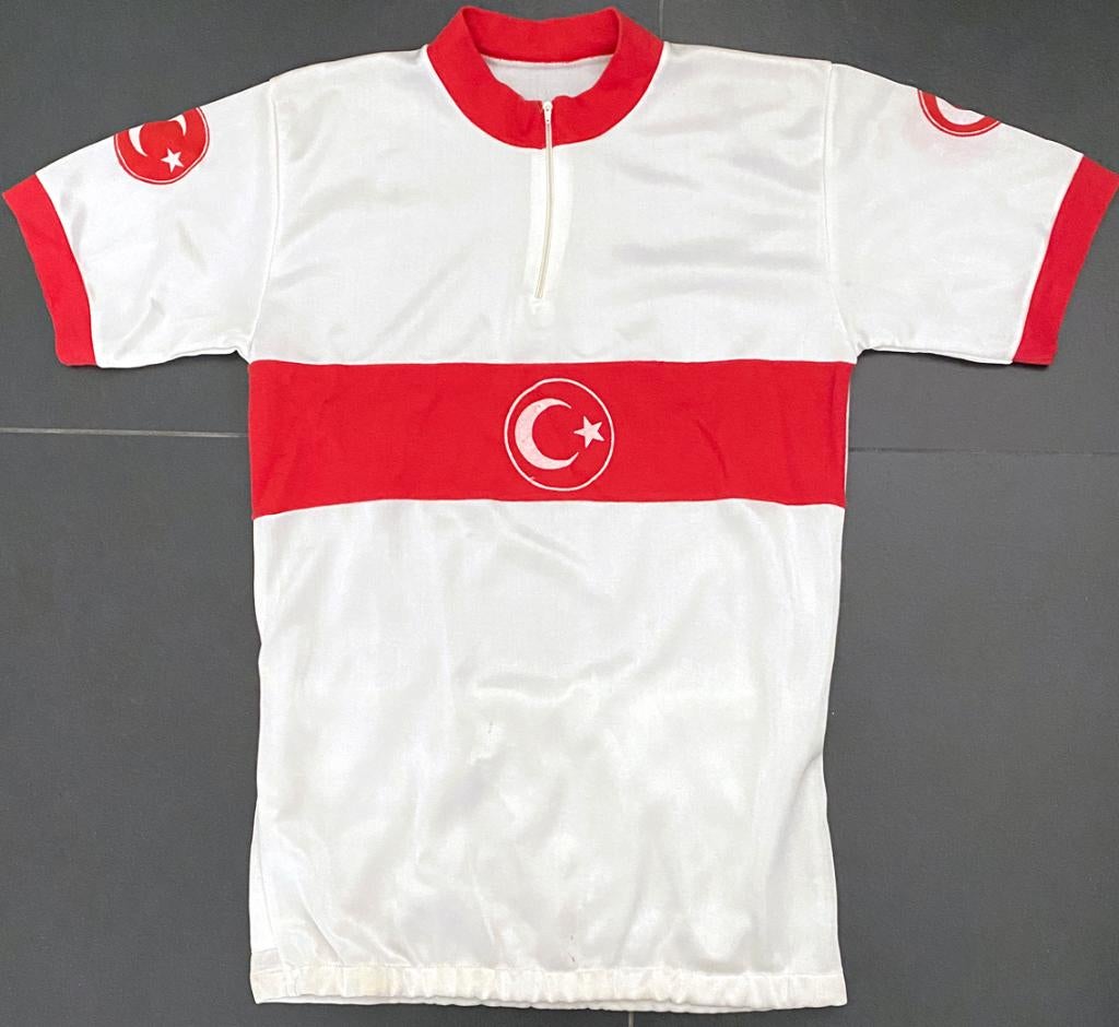 Vintage wielershirt Nationale Selectie TURKIJE, Ophalen of Verzenden, Overige typen