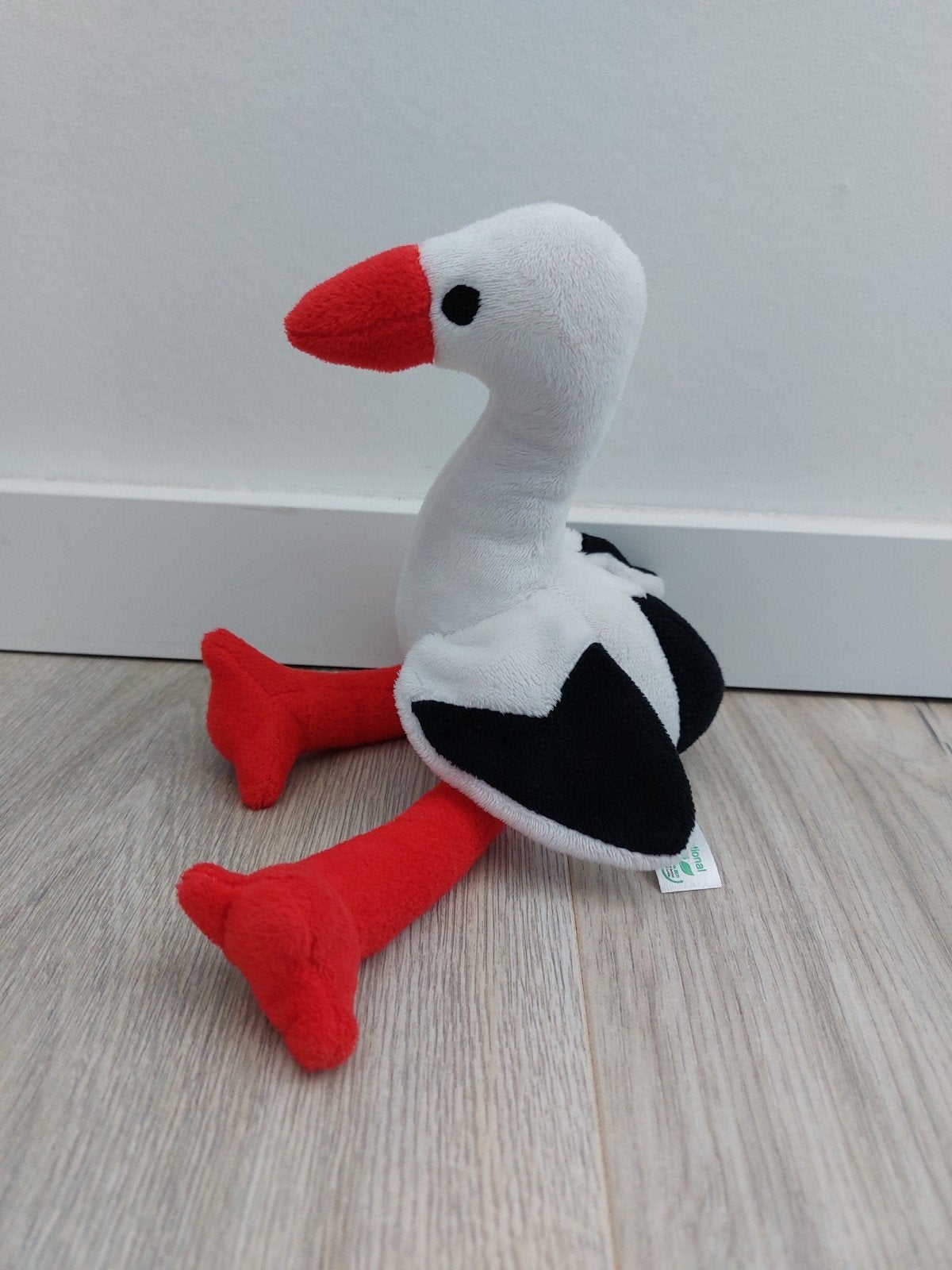 Knuffel pia soft toys ooievaar L2094, Ophalen of Verzenden, Zo goed als nieuw, Overige typen