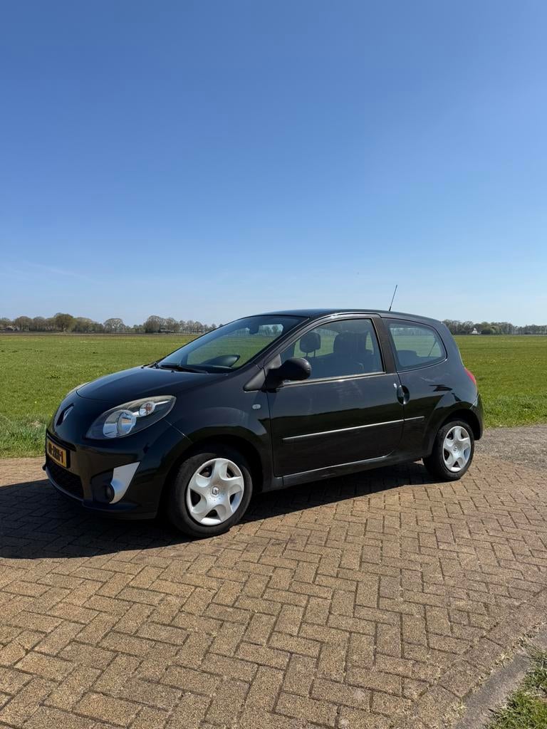 Renault Twingo 1.1 2009 Zwart, Auto's, Renault, Voorwielaandrijving, Twingo, 31 €/maand, 4 cilinders