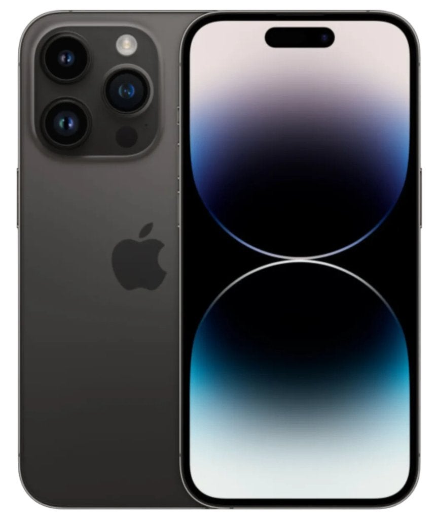 Apple iPhone 14 Pro 128 GB Space Black Compleet Uitstekend, Zwart, Ophalen of Verzenden, 81 %, Zonder simlock