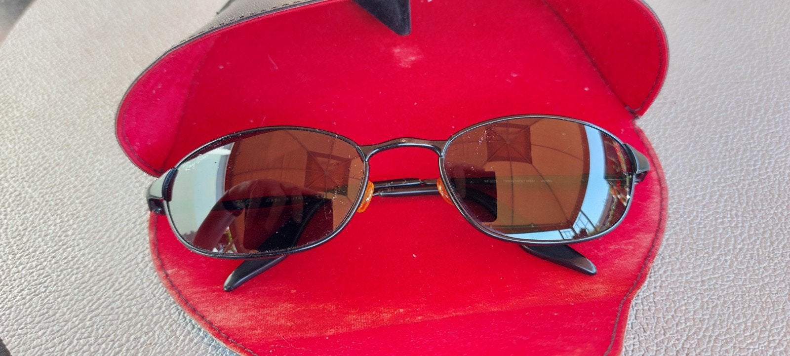 Ray-Ban heren  Zonnebril, Ophalen of Verzenden, Bruin, Ray-Ban