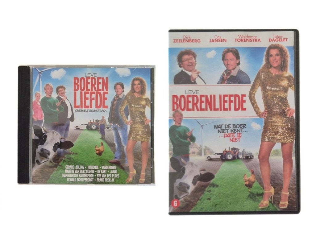 Leve Boerenliefde CD + DVD, Soundtrack, Ophalen of Verzenden, Zo goed als nieuw, Soundtrack