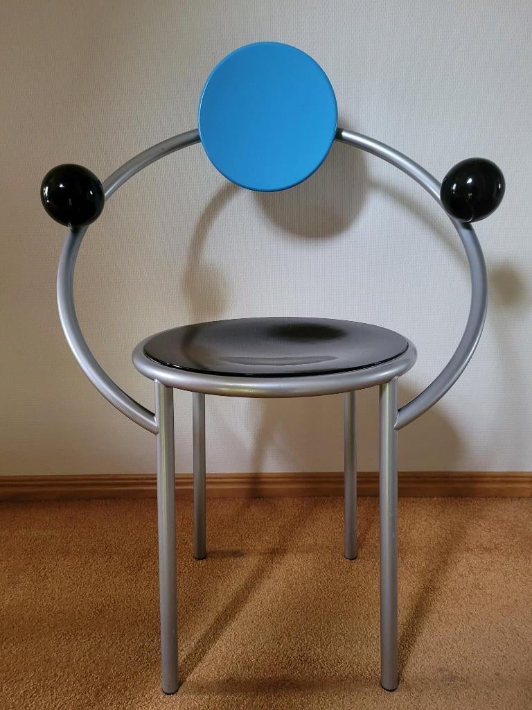 Memphis Milano DESIGN ORIGINALS FIRST & REGENT, Huis en Inrichting, Stoelen, Zo goed als nieuw, Twee, Hout, Metaal, Ophalen