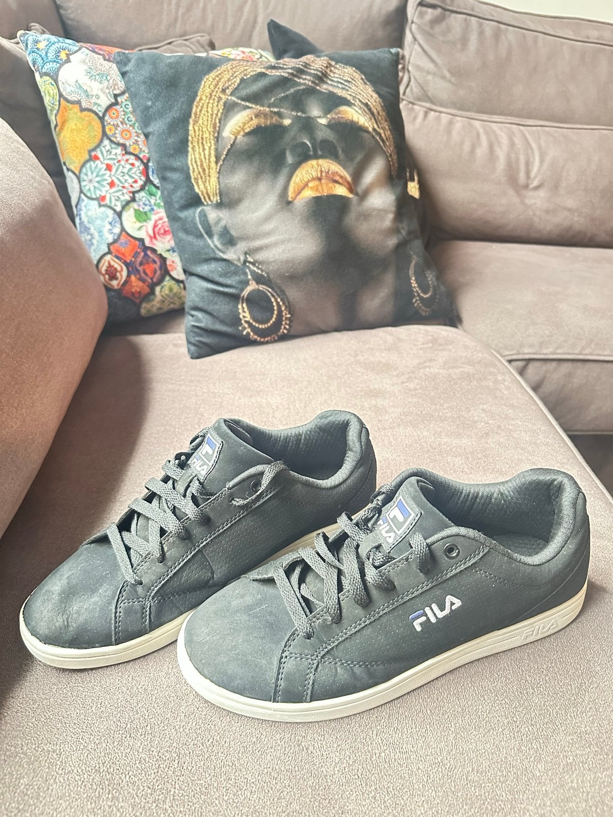 Fila Sneakers Maat 41 - Zwart, Kleding | Dames, Ophalen of Verzenden, Gedragen, Zwart, Sneakers of Gympen