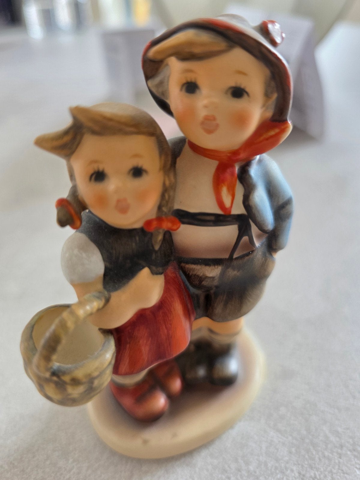Goebel Hummel Beeldje: Hans en Grietje, Ophalen of Verzenden, Gebruikt