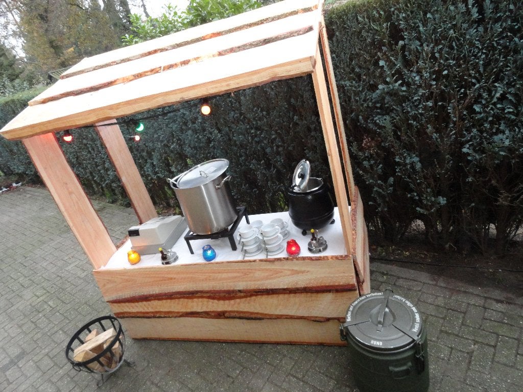 Te huur, douglas sfeerkraam/winterkraam, kerstkraam!, Ophalen of Verzenden, Zo goed als nieuw