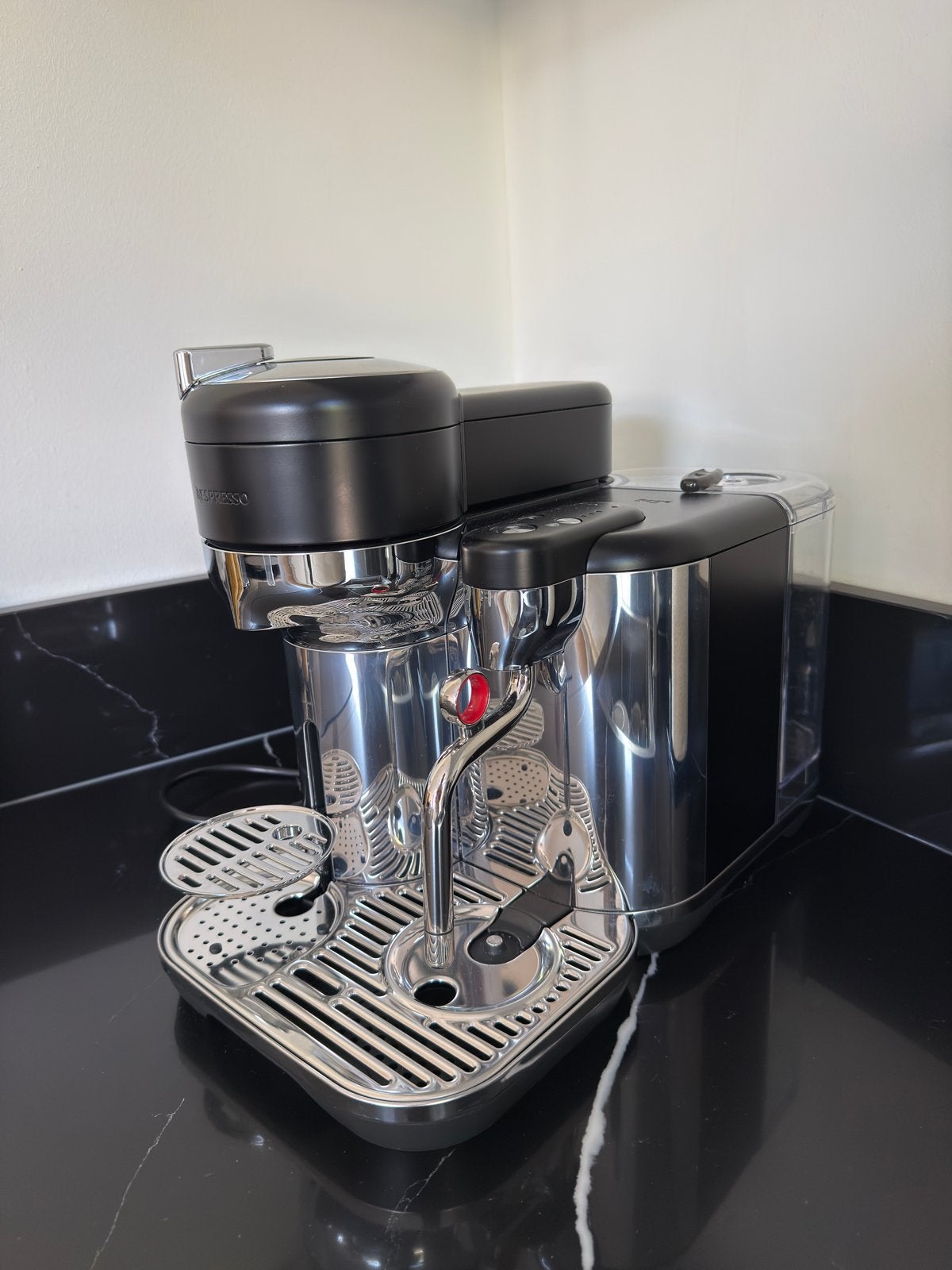 Nespresso Vertuo creatista zwart, Ophalen, Zo goed als nieuw, Koffiemachine