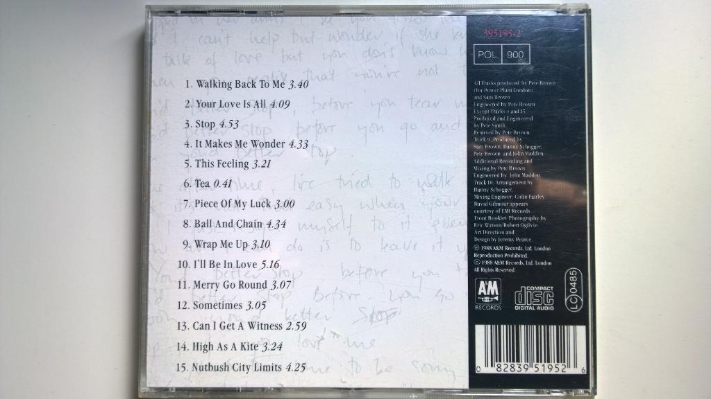 Sam Brown - Stop!, Ophalen of Verzenden, 1980 tot heden, Zo goed als nieuw, Jazz