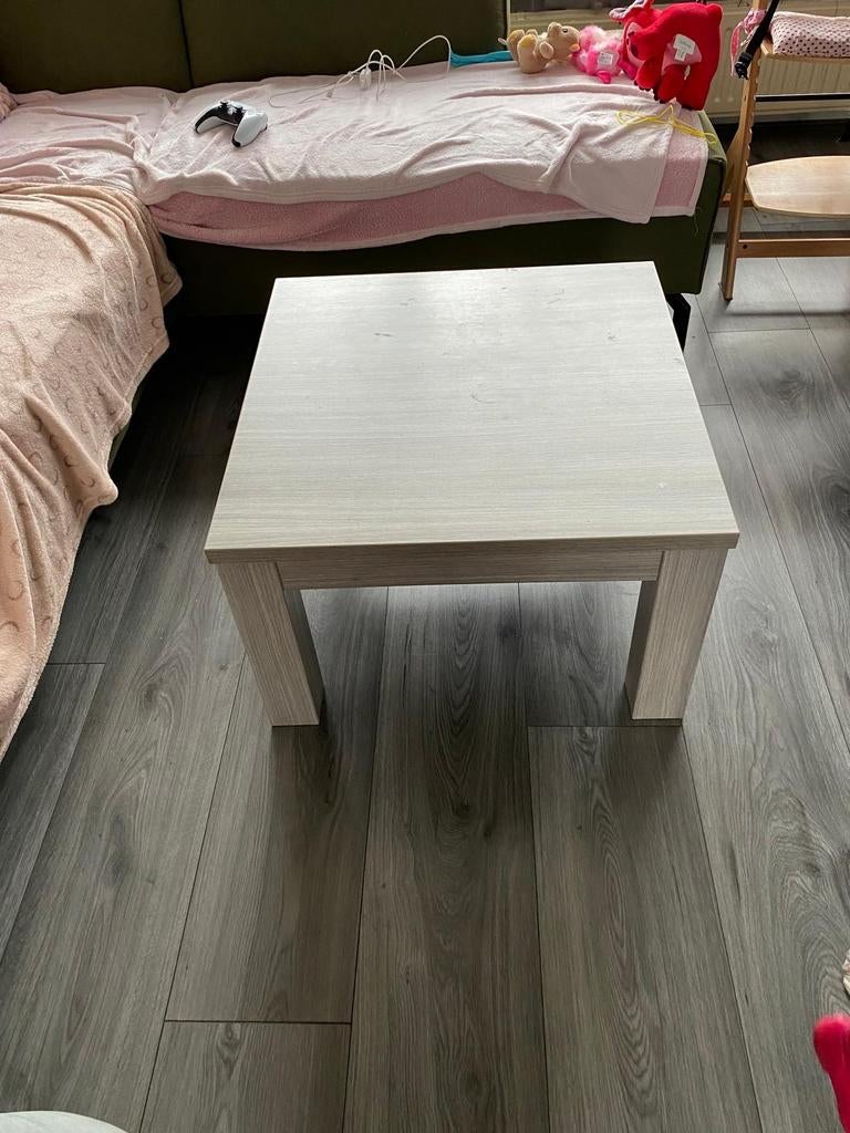 Salontafel - 67x67 cm, hoogte 43 cm, Ophalen, Gebruikt, 50 tot 100 cm, Vierkant