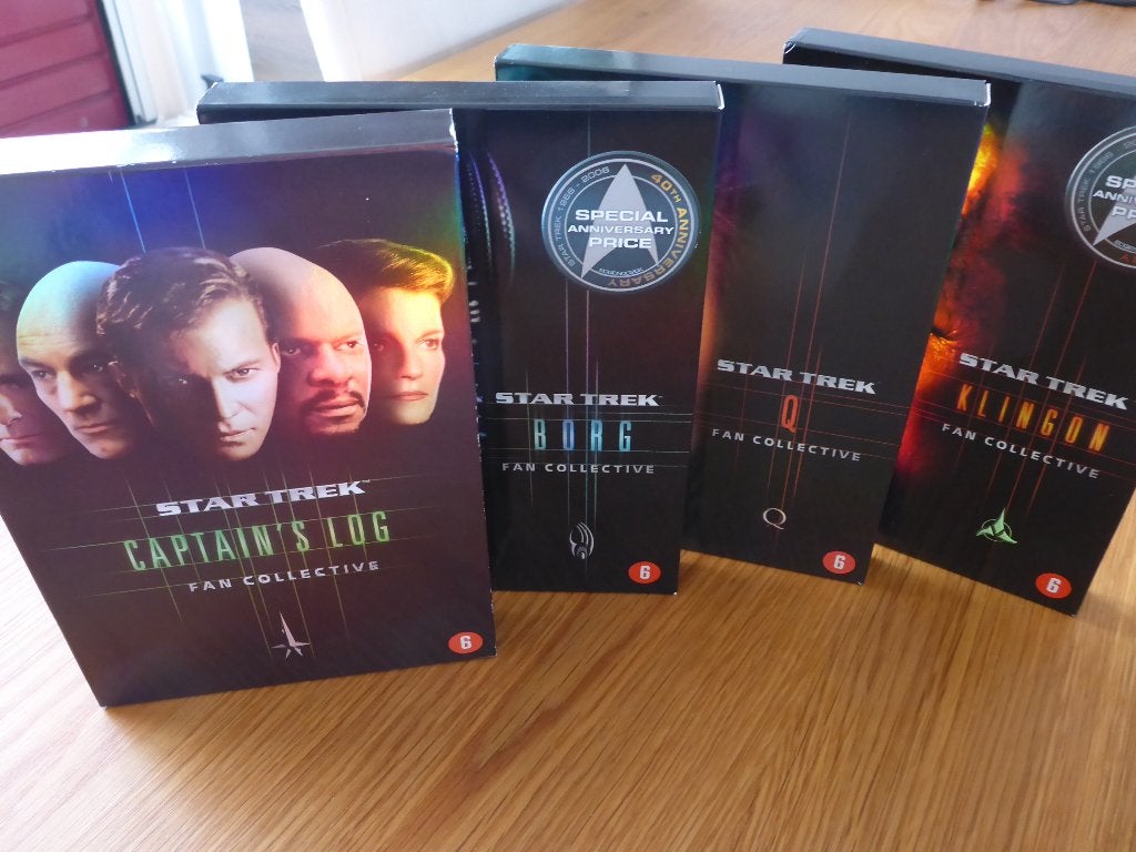 4 Star Trek Fan Collective DVD boxen, Ophalen, Boxset, Zo goed als nieuw, Vanaf 6 jaar