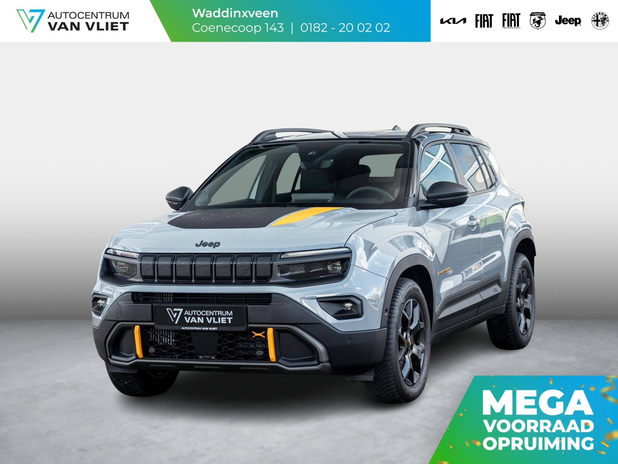 Jeep Avenger 1.2T 4xe The North Face | Actieprijs! | Clima |, Auto's, Jeep, Automaat, 1199 cc, Met garantie (alle), Automatische klimaatregeling