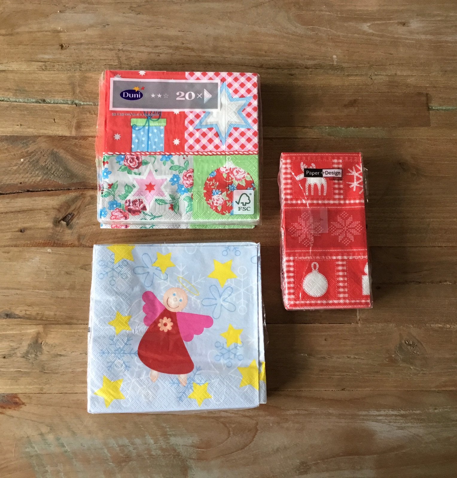 Kerst papieren servetten voor decoupage., Hobby en Vrije tijd, Ophalen of Verzenden, Nieuw, Kerstmis