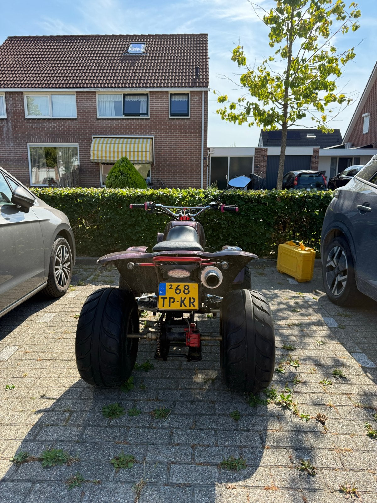 Barossa Quad op autokenteken, 250 cc, 2 cilinders, 12 t/m 35 kW
