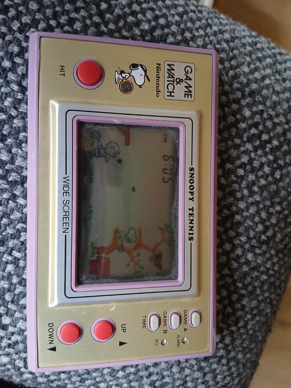 Nintendo Game & Watch Snoopy Tennis (SP-30) - Vintage, Ophalen of Verzenden, Gebruikt, Overige modellen