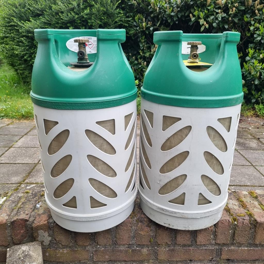 2 Benegas Light propaan gasflessen 5,3KG, Ophalen, Gebruikt, Benegas Light
