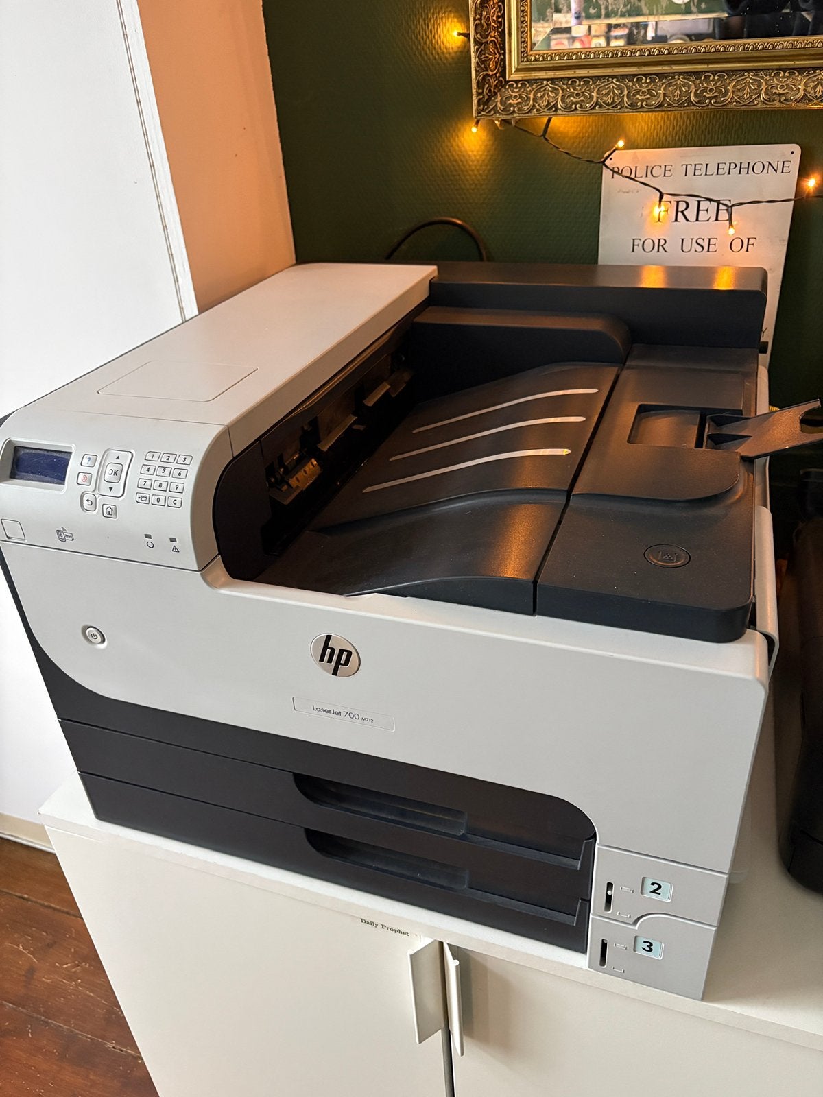 HP LaserJet 700 - Goedwerkend, A3, Ophalen, Zwart-en-wit printen, Gebruikt, Printer