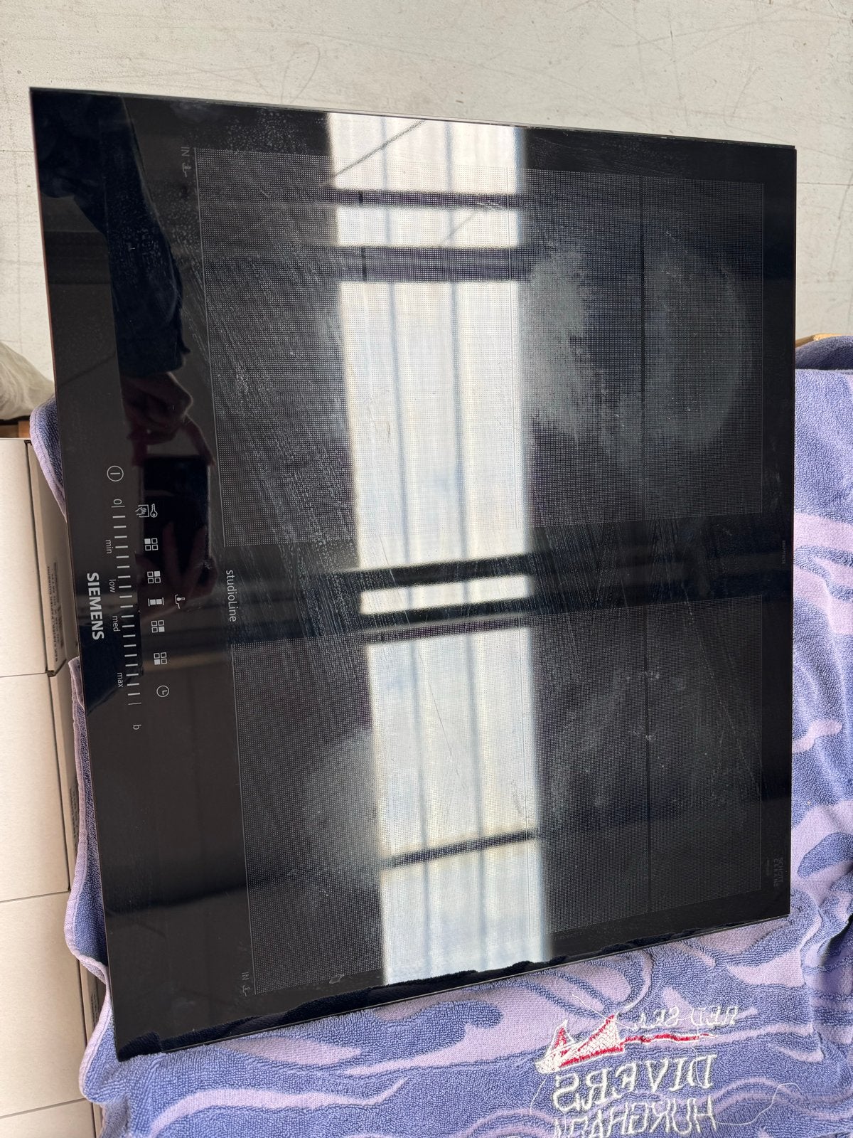 Siemens Inductiekookplaat EX677FXC5E, Witgoed en Apparatuur, Ophalen, Gebruikt, 4 kookzones, Inbouw