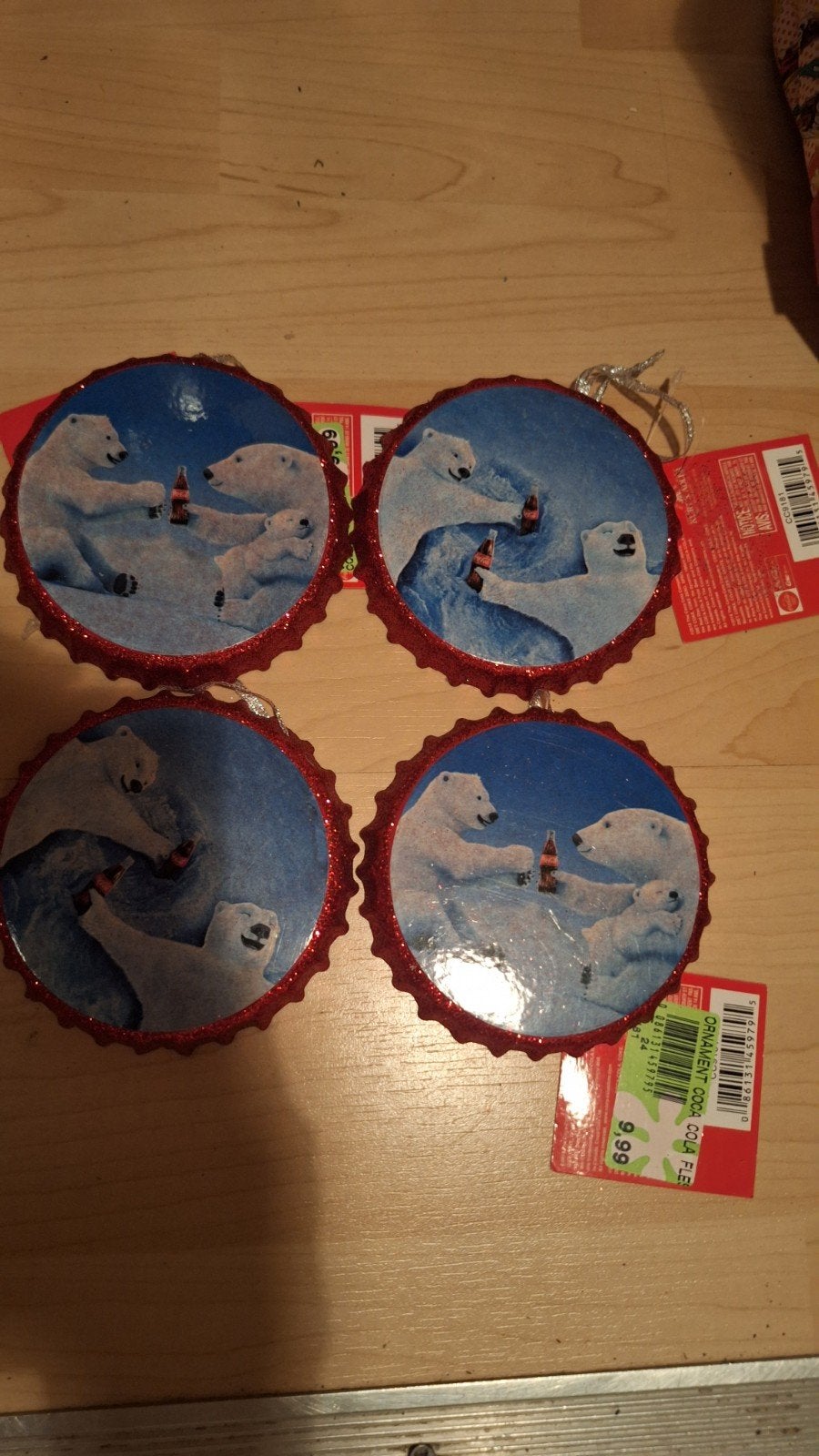 Coca-Cola  ijberen ornamenten nieuw, Diversen, Kerst, Ophalen, Nieuw