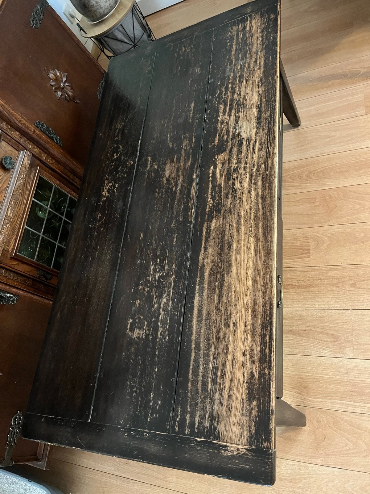 Vintage Salontafel met Lades - Rustieke Charme, Ophalen