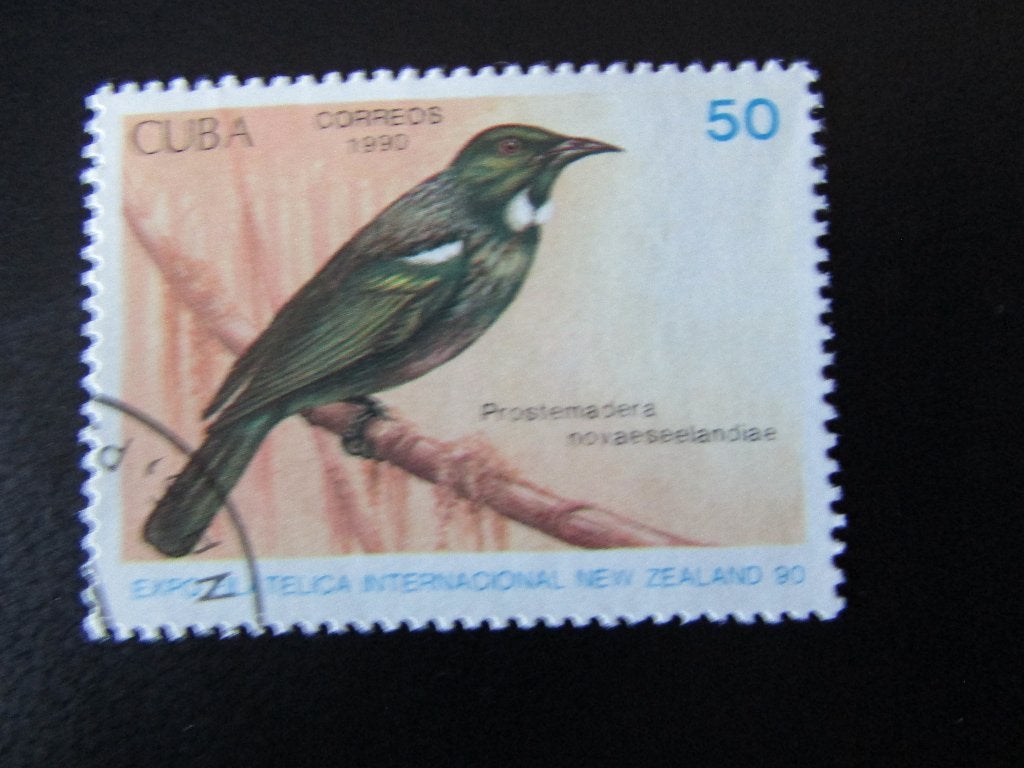 Postzegel Vogel: Toei uit Cuba, Ophalen of Verzenden, Gestempeld, Dier of Natuur