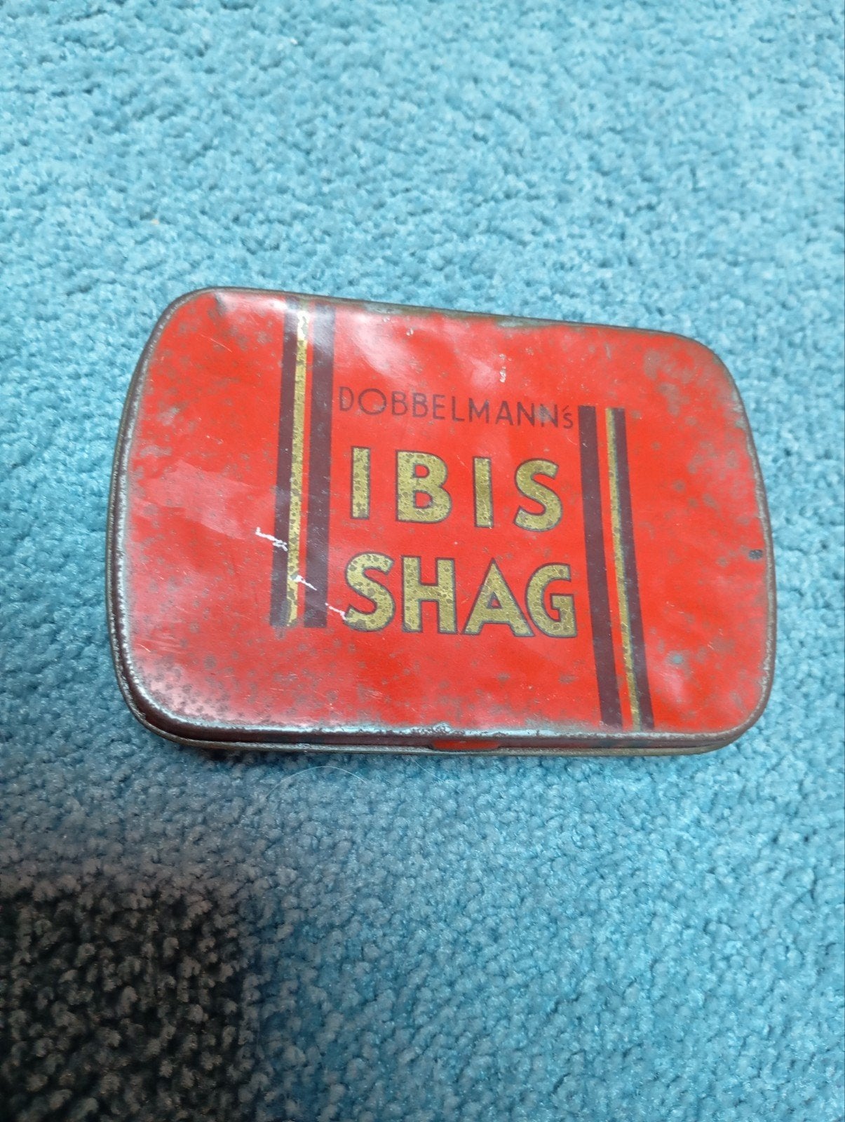 Vintage Dobbelmann's Blikje shag 1960+, Ophalen of Verzenden, Gebruikt