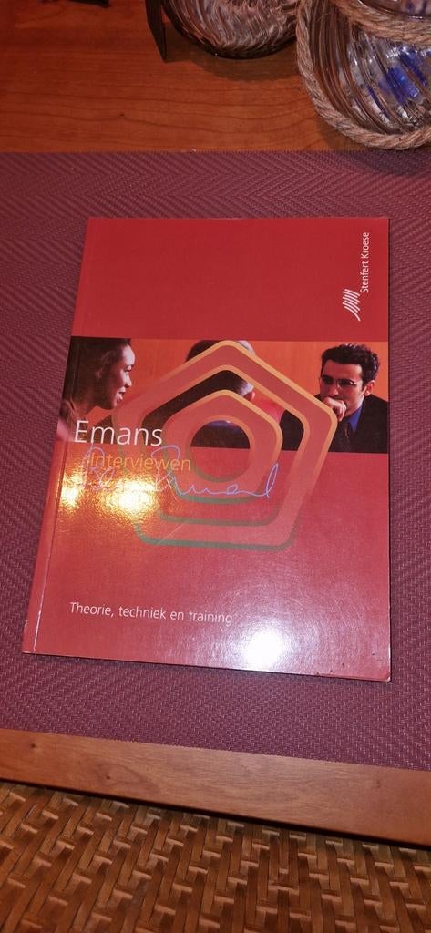 B. Emans - Interviewen, Ophalen of Verzenden, Zo goed als nieuw, B. Emans