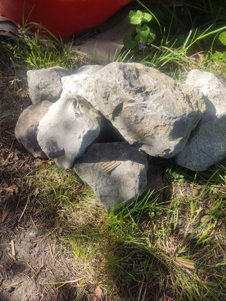 Vijverstenen - Partij te koop, Tuin en Terras, Vijvers, Gebruikt, Ophalen of Verzenden