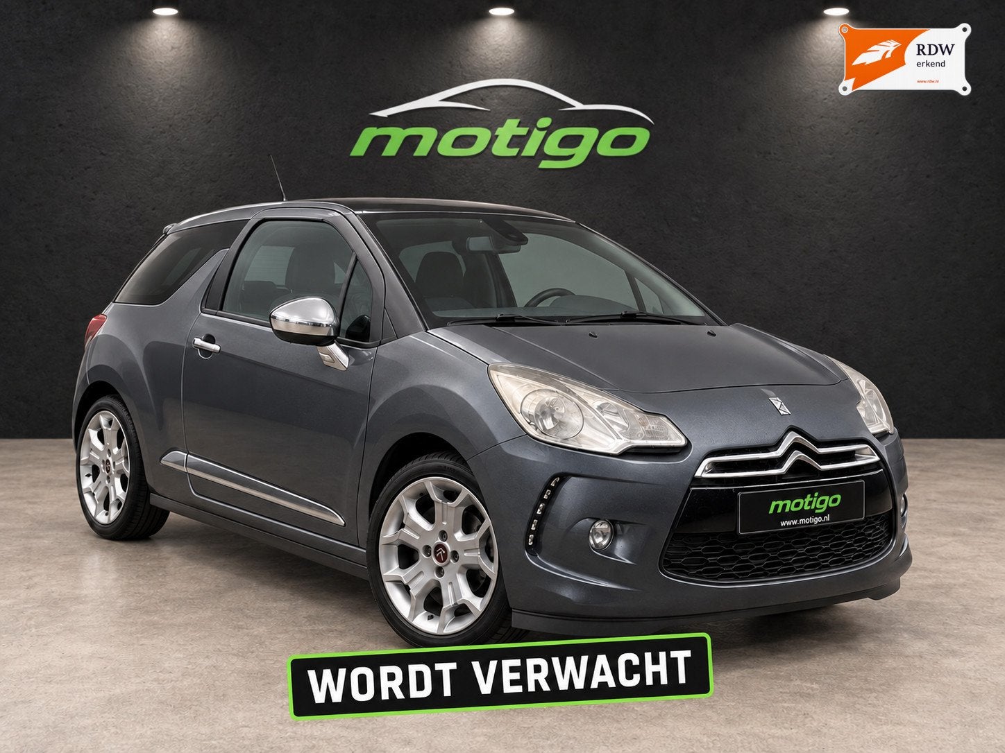 Citroen DS3 1.6 VTi So Chic, Auto's, Euro 5, 15 km/l, Gebruikt, 49 €/maand