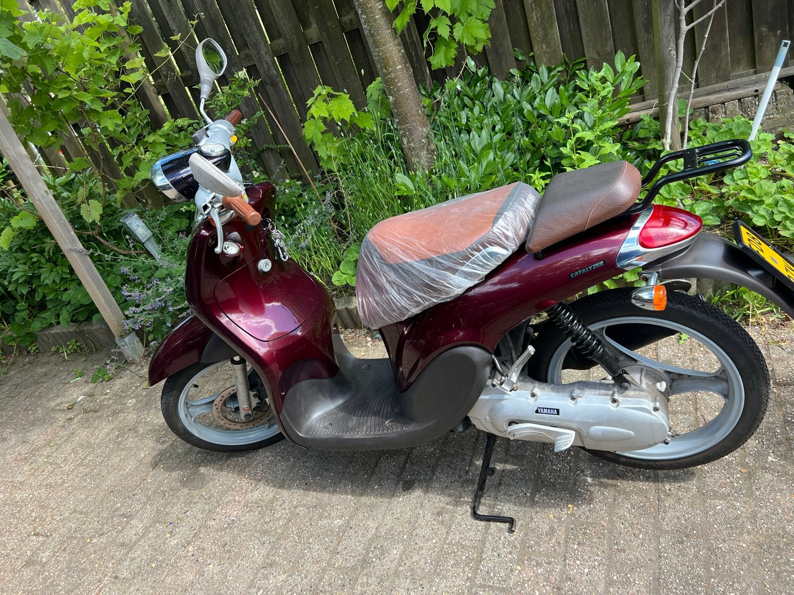 Mooie Yamaha Why 50cc 2-takt scooter, Fietsen en Brommers, Snorfietsen en Snorscooters, Ophalen of Verzenden, Gebruikt, Tweetakt