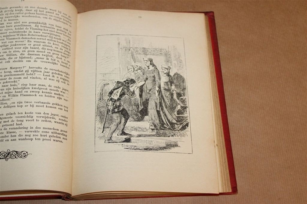 De Verloofde — Walter Scott 1894, Werken Deel 7, Antiek en Kunst, Ophalen of Verzenden
