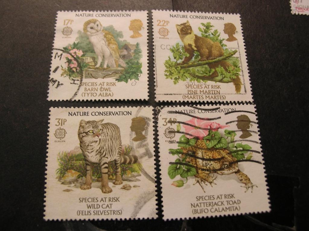Cept/verenigd Europa Great Britain 1986  gestempeld, Verzenden, Overige landen, Gestempeld