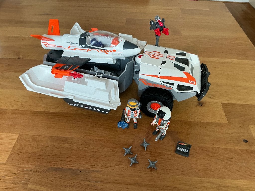 PLAYMOBIL top agents 9255 spy team gevechtstruck, Gebruikt, Complete set, Voertuig, Ophalen of Verzenden