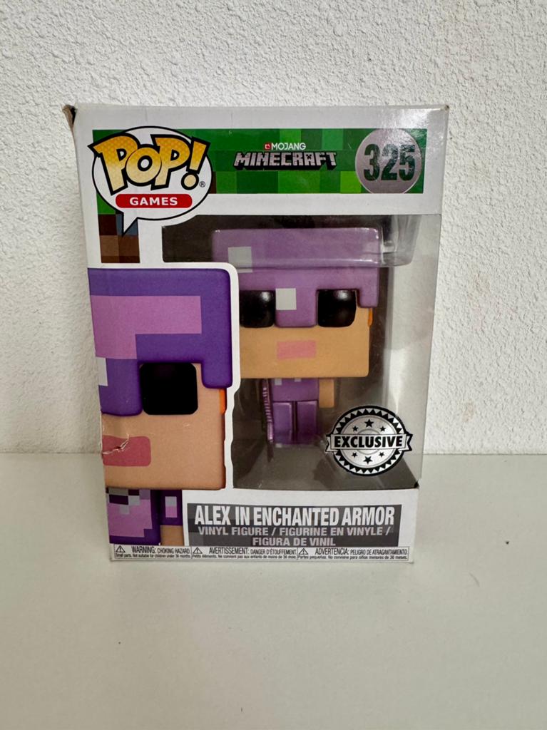 Funko Pop Minecraft Alex in Enchanted Armor #325 Exclusive, Ophalen of Verzenden, Nieuw